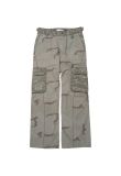 Marine Serre Regenerated camo cargo pants