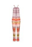 Missoni mare lamé laced jumpsuit