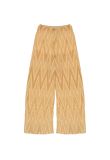 Missoni Palazzo gold metallic flared pants - XS