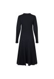 The Row black long sleeve casual dress 