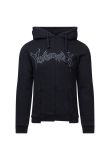 Vetements reconstructed metal-logo hoodie