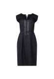 Saint Laurent Rive Gauche silk ribbon dress