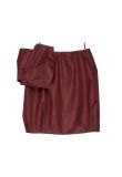 Prada Taffetta bubble burgundy mini skirt