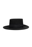 Saint Laurent "Feutre véritable" felted black hat