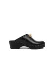 Saint Laurent Le Maillon leather clogs