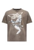 Saint Michael x Hajime Sorayama graphic washed grey t-shirt