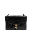 Hermes Sac Cordeliere crocodile black bag