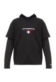 Vetements Flag double layered hoodie