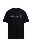 Dior x Cactus Jack embroidery black t-shirt