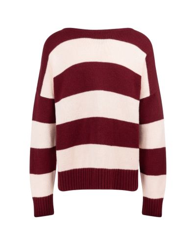 Gucci striped u-boot pullover sweater 