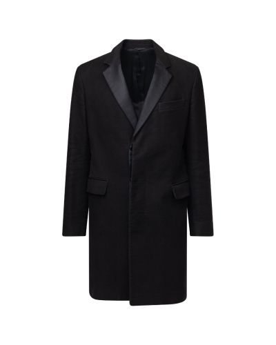 Helmut Lang moleskin chesterfield coat 