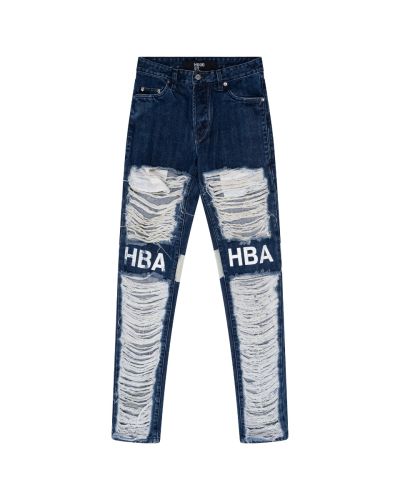 Hood By Air shred skinny jeans 
