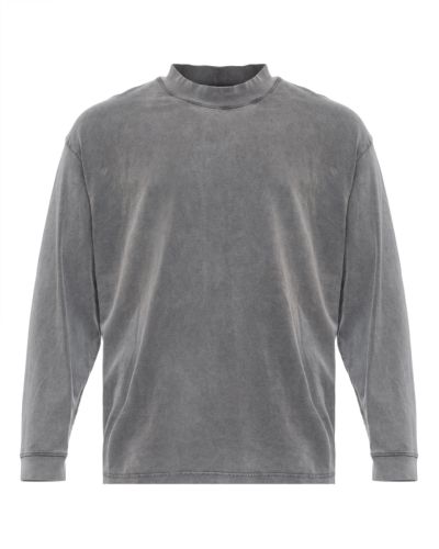 Acne Studios washed grey long sleeve t-shirt