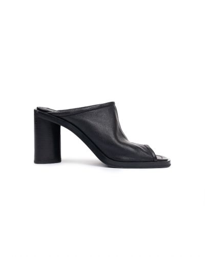 Acne Studios Bernelle heel black sandals