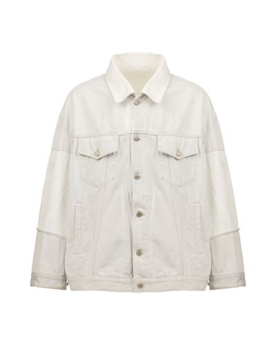 Acne Studios oversized two-tone denim jacket