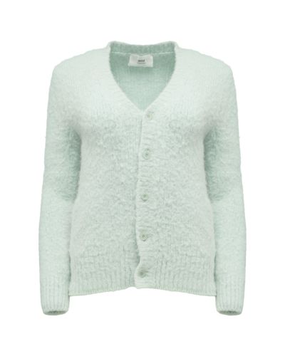 Ami Alexandre Mattiussi baby alpaca cardigan sweater
