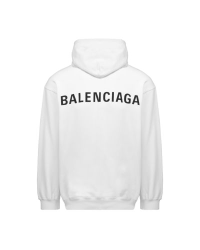 Balenciaga Archetyp logo white hoodie