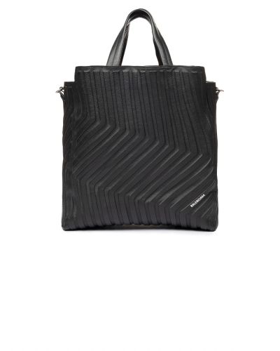 Balenciaga Car North-South embossed medium full-grain tote bag