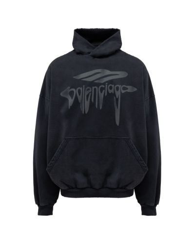 Balenciaga 3B liquified molleton archetype hoodie