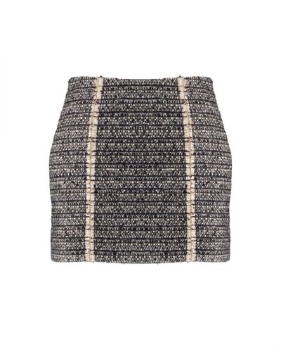 Balenciaga woven tweed mini skirt