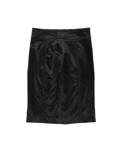 Burberry paneled silk mini skirt