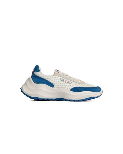 Casablanca Atlantis white & blue sport sneakers