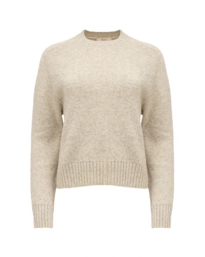 Celine beige cashmere raglan sweater