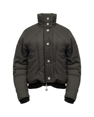 Chanel Sport Line green bomber jacket