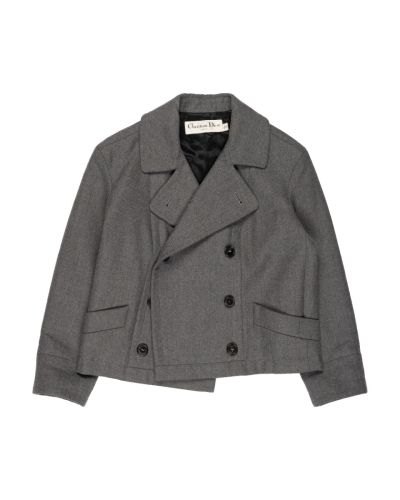 Christian Dior double-breased laine blazer jacket