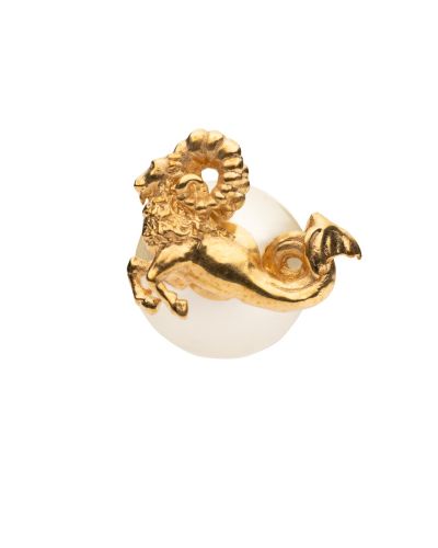 Christian Dior Tribales "Aries" pearl earring