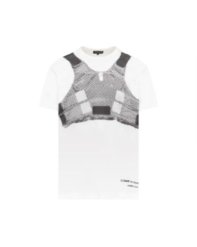 Comme des Garçons Homme Plus bulletproof vest print t-shirt