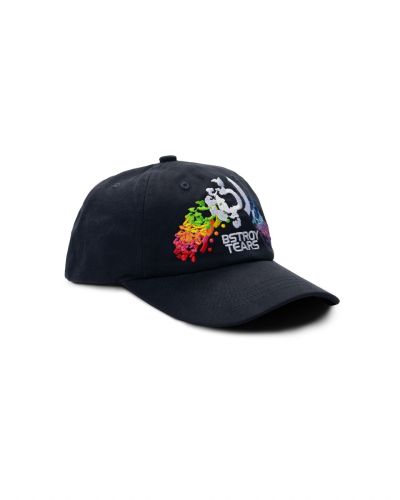 Denim Tears x Bstroy Rainbow Wreath navy hat
