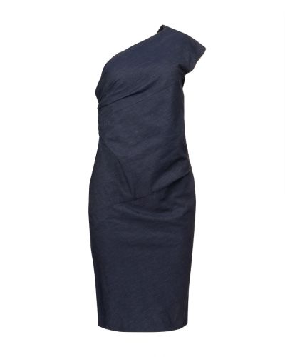 Emilio Pucci one-shoulder midi linen dress