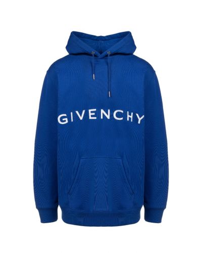 Givenchy Intrasia 4G Peace royal blue hoodie 
