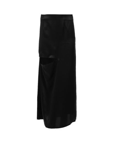 J.W. Anderson cut-out silk maxi skirt