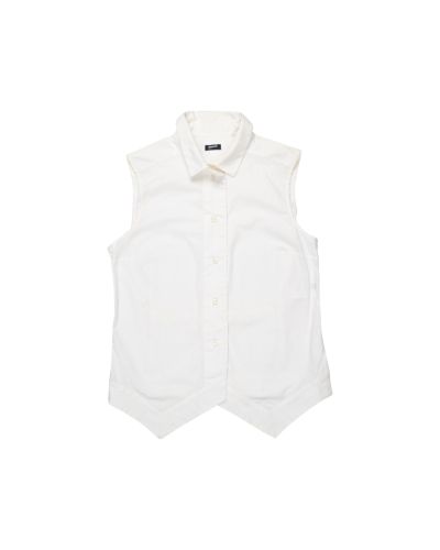 Jil Sander Navy button-up vest
