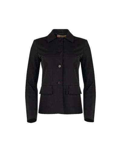 John Galliano gabardine single-breasted blazer jacket