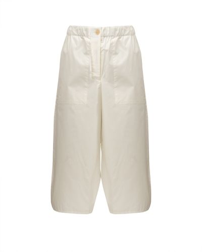 Loewe Paula's Ibiza cropped white trousers