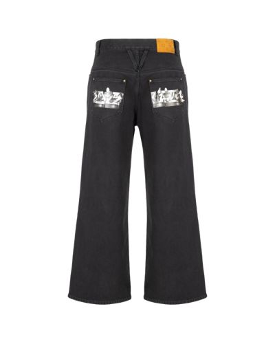 Louis Vuitton graffiti pocket jeans