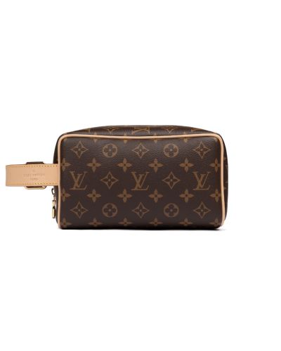 Louis Vuitton Locker Dopp Kit monogram travel bag