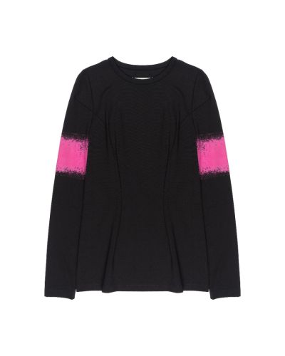 Maison Margiela Artisanal contrast print tunic top