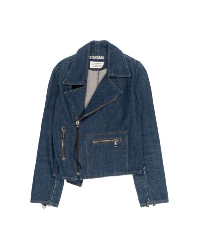 Maison Margiela MM6 denim biker jacket