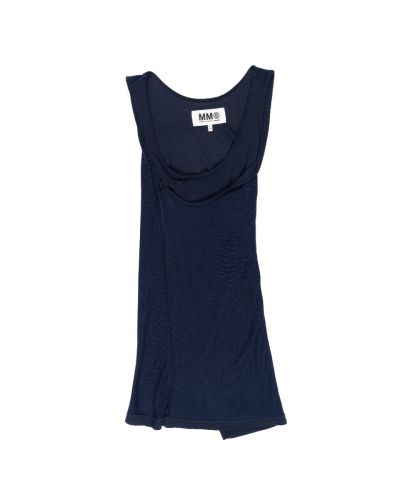 Maison Margiela MM6 fine rib double-layered top