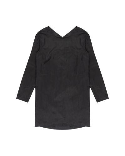 Maison Margiela MM6 silk asymmetrical tunic