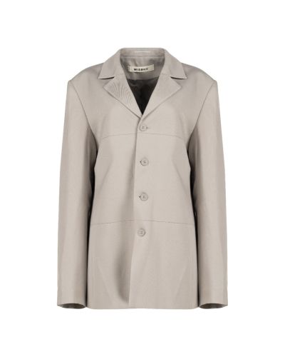 MISBHV Taupe beige oversized blazer jacket