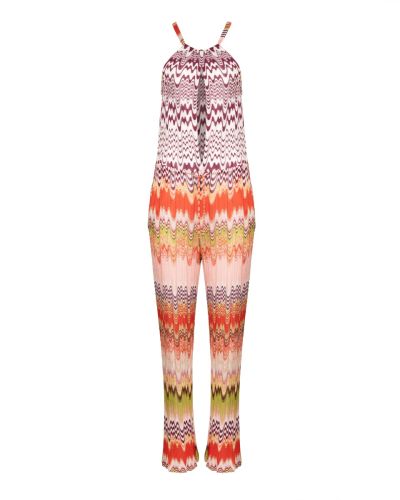 Missoni mare lamé laced jumpsuit