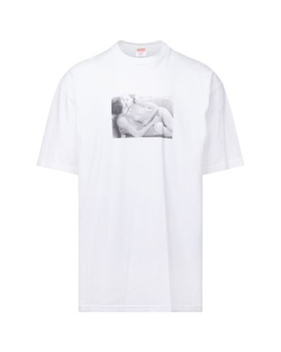 Supreme x Larry Clark "Tulsa" Teenage Lust 1968 white t-shirt