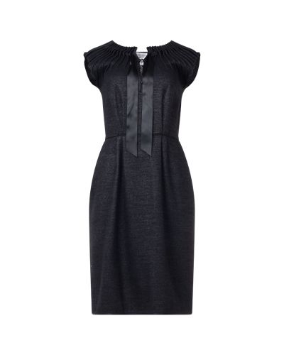 Saint Laurent Rive Gauche silk ribbon dress