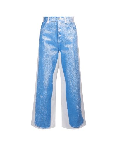 Maison Margiela MM6 Trompe-l'il blue jeans