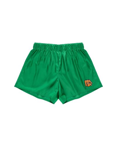Prada sport emerald green nylon swim shorts